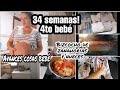 34 semanas 4to BEBÉ/Bizcocho de zanahoria y nueces/Avances cositas bebé#familianumerosa#embarazo