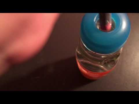 How to open a Japanese soda with a pencil