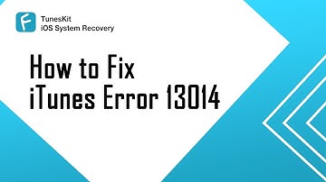 How to Fix iTunes Error 13014 in 5 Ways