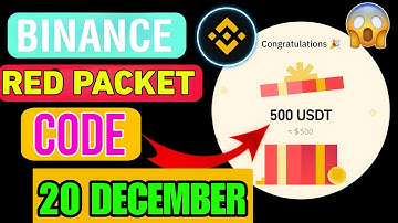 Binance Red Packet Code Today | Red Packet Code in Binance Today | Red Packet Code Today Binance