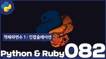 82 Python & Ruby   객체와변수 1  인캡슐레이션