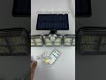 ☀️Solar Security Lights:Turn Sunlight Into Night Safety💡✨#homesecurity #solarpower #smarthome #light
