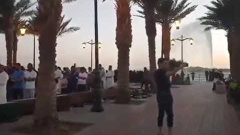 #جده_الان كورنيش جدة ... تلاوة الشيخ / خالد الخثيمي الشهري .. ماشاءالله .