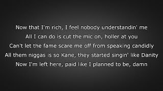 J. Cole - punchin&#39; the clock (Lyrics)