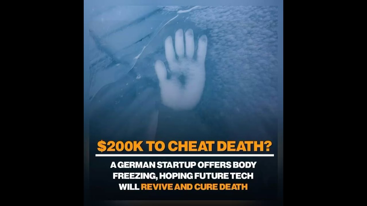 Watch A German startup is offering a cryonic preservation service for $200,000 on YouTube Watch A German startup is offering a cryonic preservation service for $200,000 on YouTube