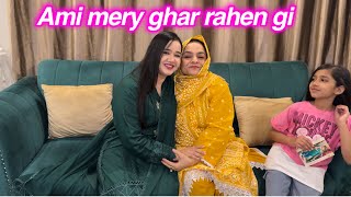Ab mery ghar rahengi Ami | sitara yaseen vlog