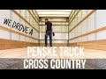 Cross Country Move from Seattle to Tampa: driving a Penske truck, Mt Rushmore, Yellowstone