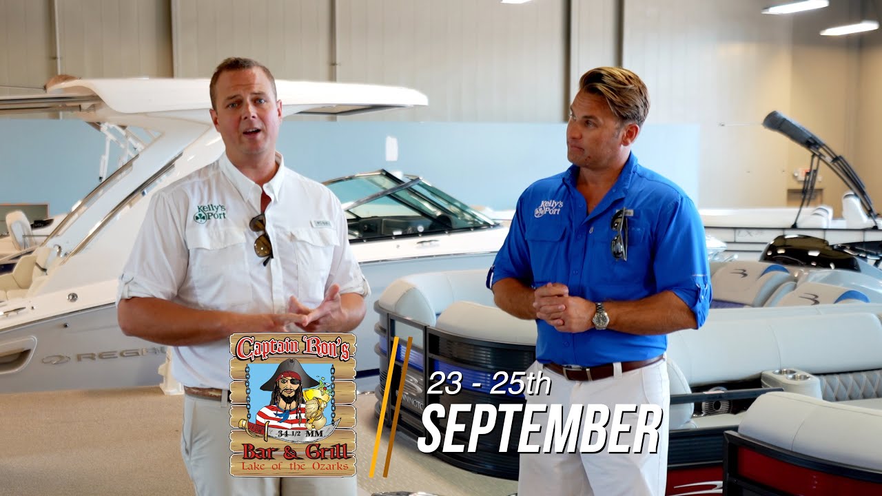 Captain Rons Boat Show September 2325th New Regals And Bennington