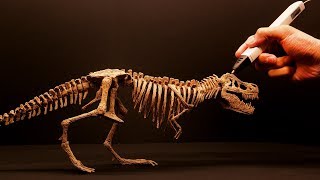 3D pen | How to make T-Rex skeleton | 3D펜 티라노사우르스 만들기
