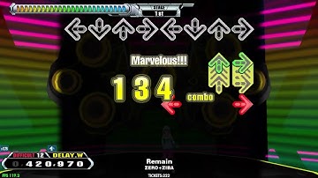 【LV12】DDR / Remain - DIFFICULT DOUBLE with handclap