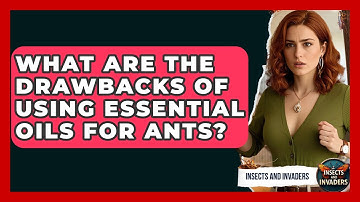 What Are The Drawbacks Of Using Essential Oils For Ants? - Insects and Invaders