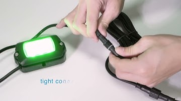 MICTUNING 10FT Extension Wire Cable Cord for 4 and 8 Pods C1 C2 Q1 RGBW LED Rock Lights