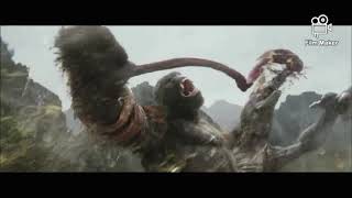 Kung Skull King Kong Fight Scen Kong Vs Mosterverse