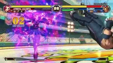Athena (King of Fighters XII) Combo Movie