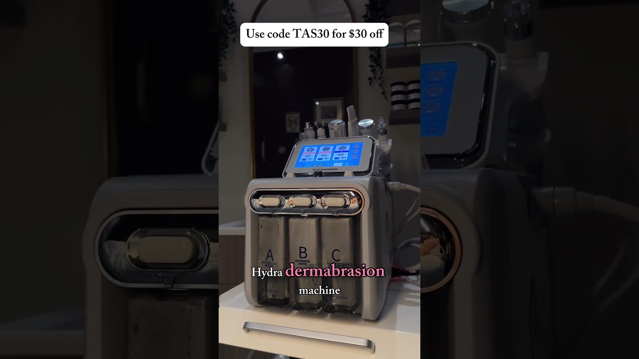 Watch This 6-in-1 Hydro Facial 💧 Deep Cleanse + Hydration + Glow