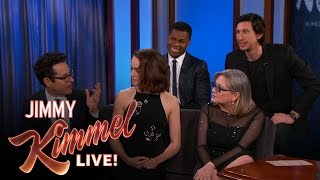 The Cast Of Star Wars Couldnt Take Their Scripts Home