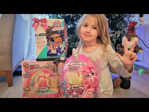 რა საჩუქრები მოუტანა თოვლის ბაბუამ ლილეს?