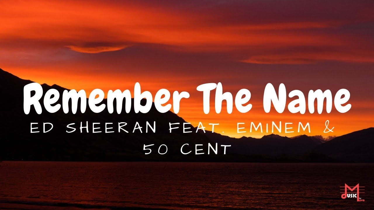 Remember The Name ft. Eminem & 50 Cent (ترجمه ی فارسی) Ed Sheeran Genius Lyrics