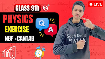 FBISE Class 9th Physics Chapter-01 & 02 Important Questions | Soch Badlo By MAK
