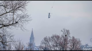 Helicopter Einsatz für Baumpflege