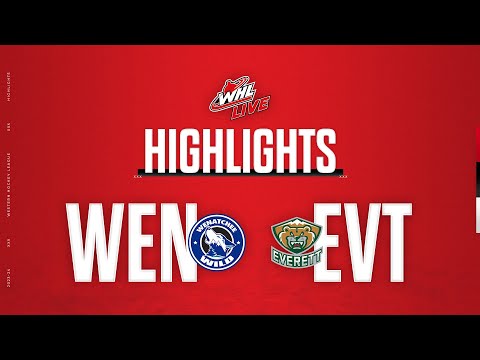 Wenatchee Wild at Everett Silvertips 3/23 | WHL Highlights 2023-24