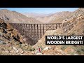 Goat canyon trestle tough desert hike to the worlds largest wooden trestle