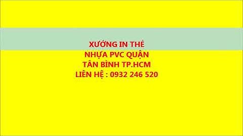 XƯỞNG IN THẺ NHỰA PVC 4 LỚP