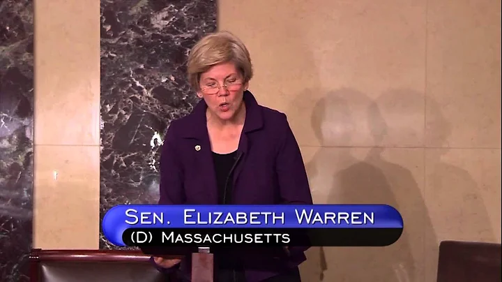 Sen. Warren Calls on House to Strike Repeal of Dodd-Frank Provision in Funding Bill