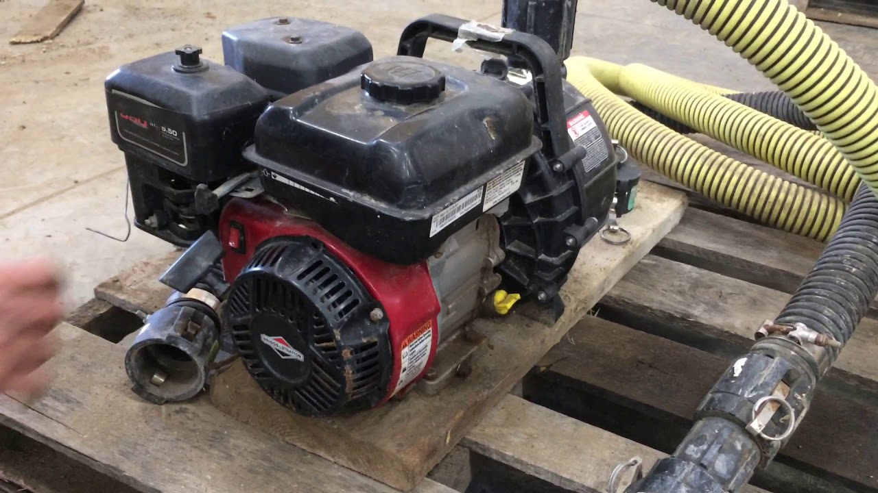 Pacer Liquid Fertilizer Transfer Pump W / Briggs Stratton 5.5Hp Gas