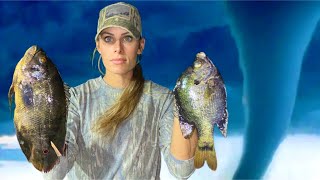 Canal Fishing after Hurricane Milton | EF3 Tornado Ripped Through our Neighborhood