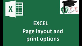 Excel tutorial covering Page layout, print options, print preview, fit to, margins & page numbers. Profile