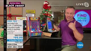 Arcade1Up 2in1 Countercade with PacMan and Galaga Games