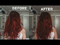 Easy and Quick Wavy Refresh to remove tangles, frizz and add definition