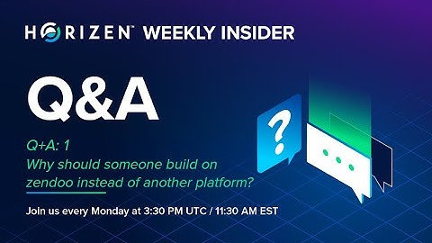 Why should someone build on zendoo instead of another platform, such as a competitor?