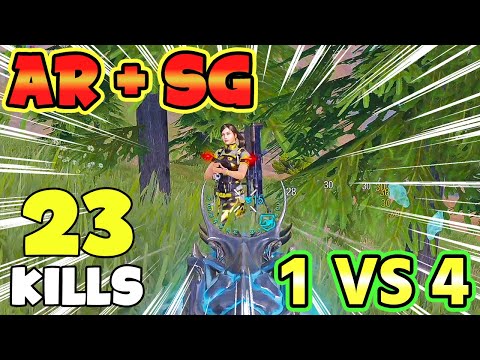 AR + SG SG練習8日目っ！！✨🎉 23キル SOLO VS SQUAS【CODモバイル バトロワ】