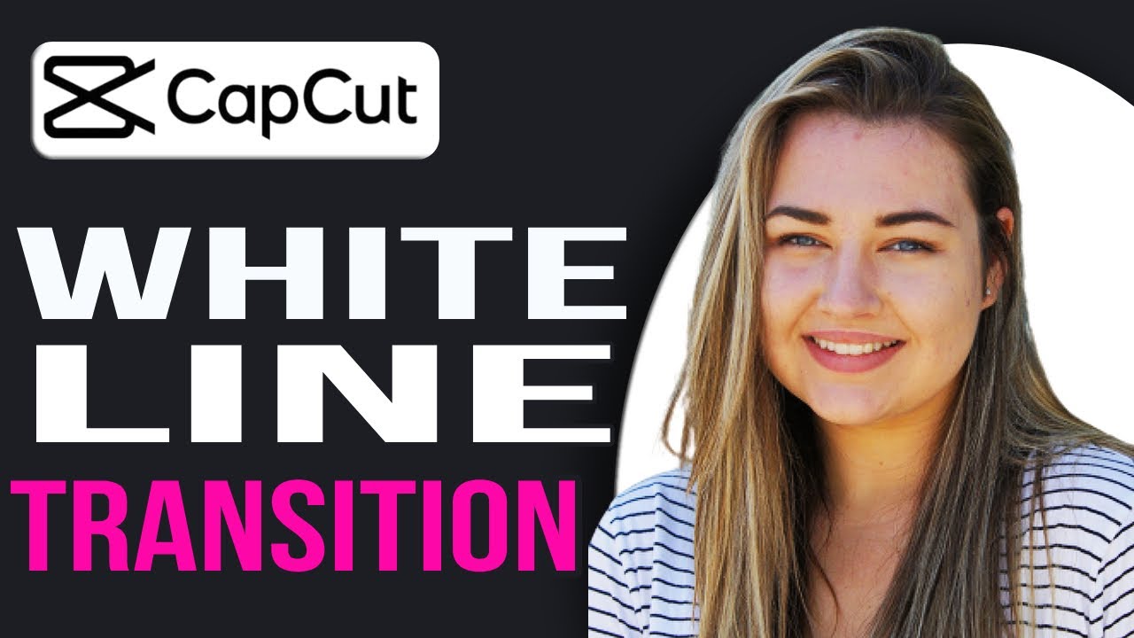How to do the white line transition on capcut | How to do white line ...