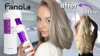 How to use: Fanola No Yellow Shampoo - Step by Step Tutorial