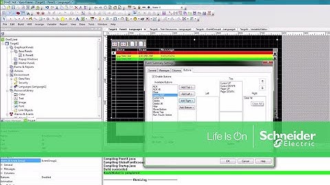 Clearing Event Summary in Vijeo Designer | Schneider Electric Support