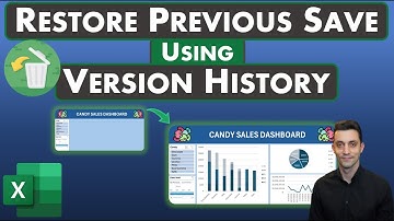 Excel Tips - Restore Previous Save Files or Versions | Microsoft Applications