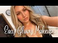 EASY GLOWY MAKEUP ROUTINE FOR OILY COMBINATION SKIN | Q&A | Chit Chat