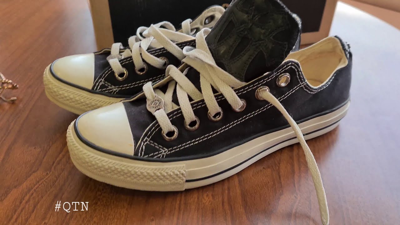 Converse by chrome hearts #QTN - YouTube