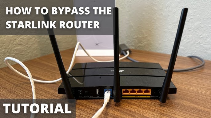 Add an Ethernet Port to a Starlink Router 