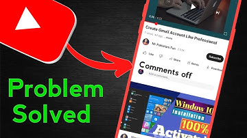 YouTube Comments Off ! PROBLEM SOLVED