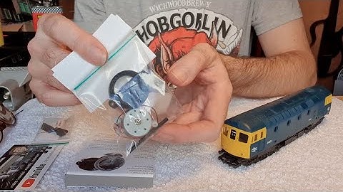 Lima Class 33 CD Motor Conversion