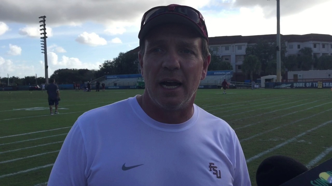 jimbo fisher qbs WARCHANT TV: Jimbo Fisher addresses the media after practice (Dec. 26, 2016)