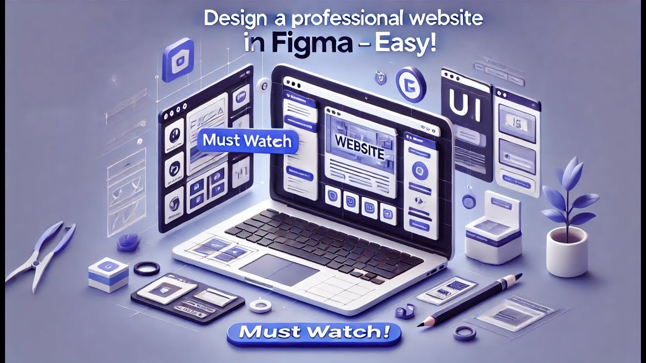 How to Design a Professional Website in Figma – Step-by-Step Guide ...