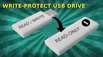 Why does my flash drive say read only?