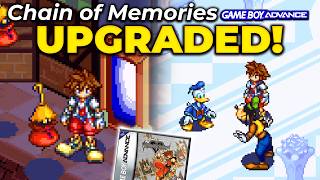 Kingdom Hearts Chain of Memories GBA Gets UPGRADED!