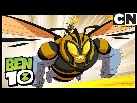 Бен в Риме, часть 2: В плену у пчелы  | Бен 10 на русском | Cartoon Network