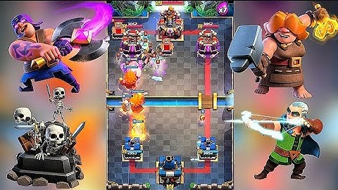 UNSTOPPABLE EXECUTIONER WALL! Infinite Cards vs Rune Giant & Magical Archer Spam!